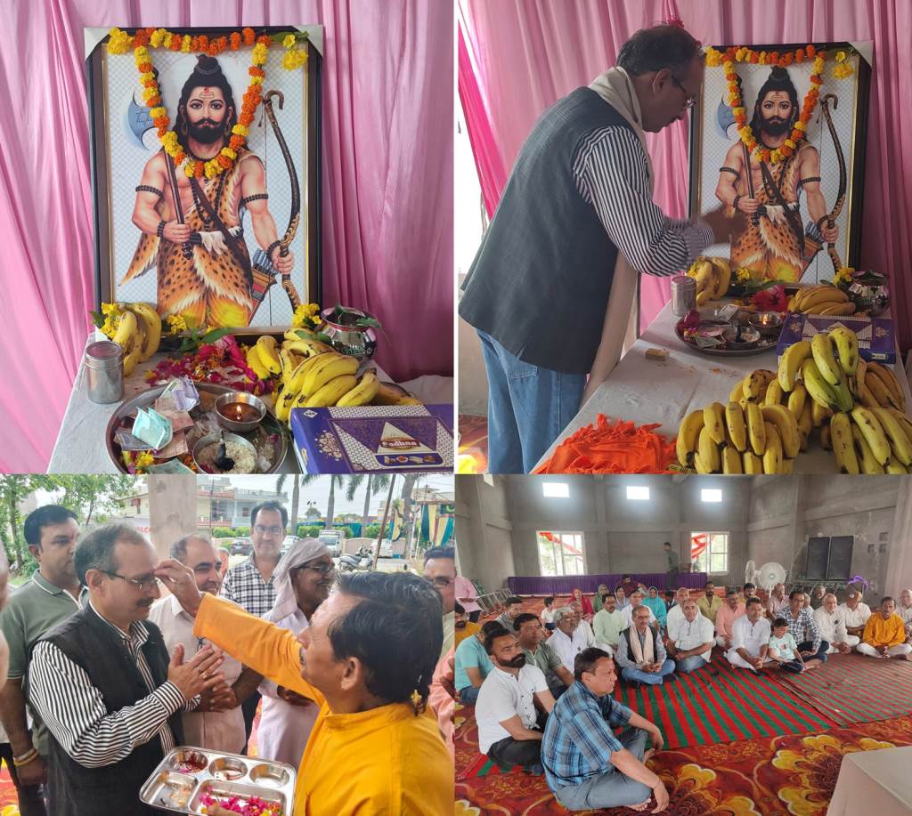 Grand Religious Conference Held in Santoshgarh on Bhagwan Parshuram Jayanti MLA Satpal Singh Satti Serves as Chief Guest